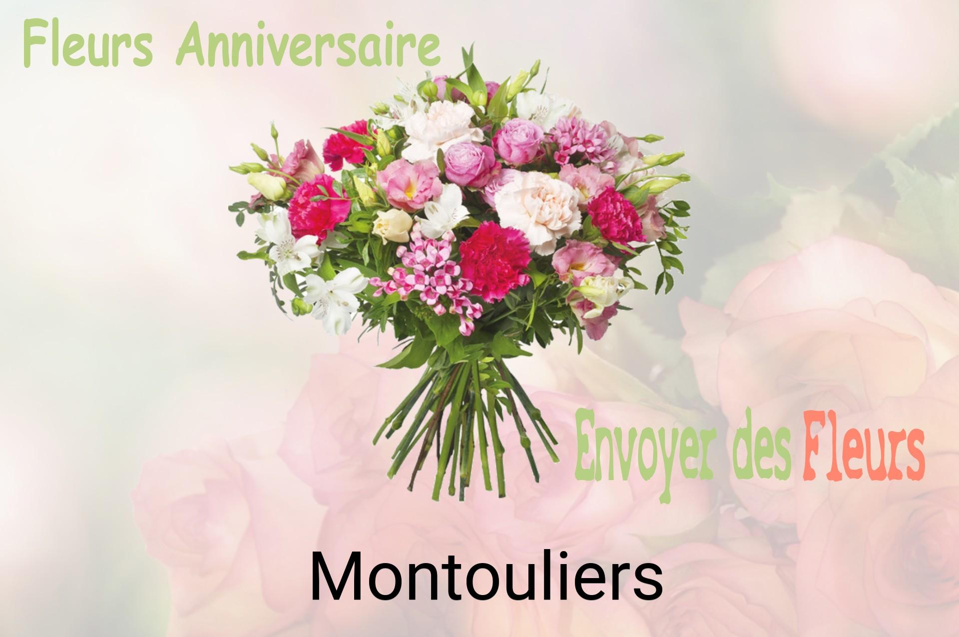 Bouquet de fleurs d’anniversaire livré à Montouliers